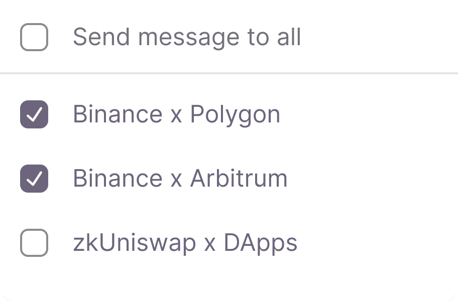 Folders & Batch Messaging